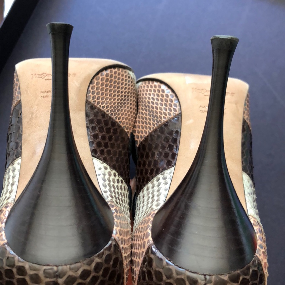 Ysl Python Heels - image 4